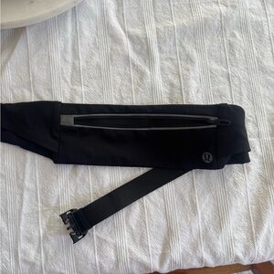 lululemon athletica Black running Belt Bag